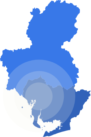 施工エリア　エリア図　画像