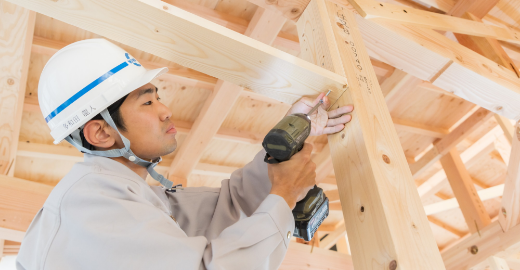 施工現場　職人　写真