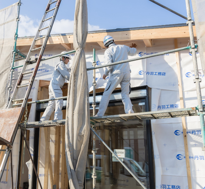 丹羽工務店　施工現場　写真